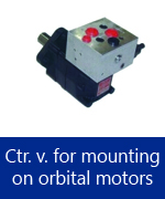 Control valves for mounting on orbital motors