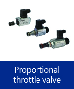Proportional throttle valve