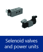 Selenoid valves and power units